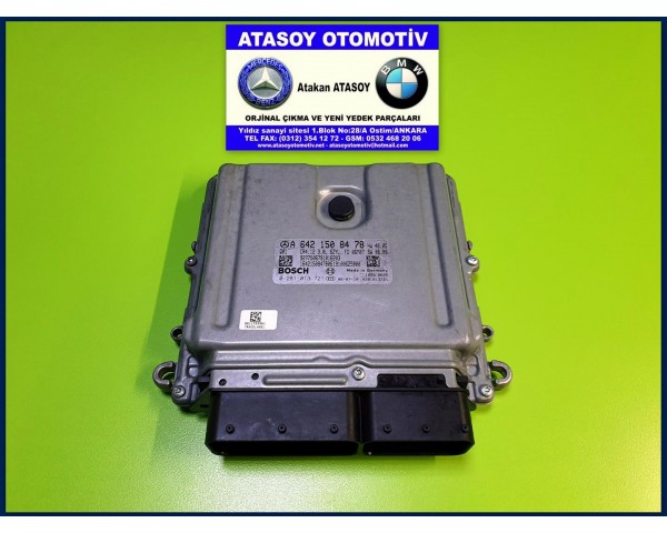 MERCEDES W211 E280 CDI MOTOR BEYNİ 6421508478 6421507277 6421508241 6421508991 6421503126 6421509872 6421503091 0281013721 0281013994 0281015267 0281013482 0281013109 0281014520 0281013108 A6421508478 OM642M4